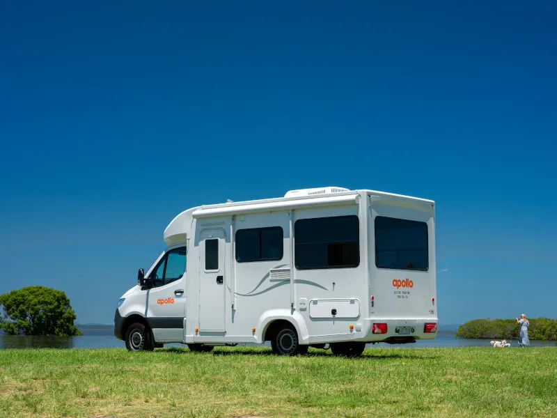 Motorhome hire vehicle for North East England travel